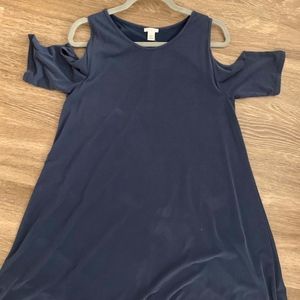 BP Cold Shoulder jersey dress